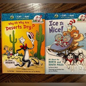 Cat In The Hat Science themed books * Like New
